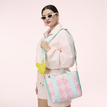 Mickey Mouse Tennis Tote Crossbody Bag with Coin Bag, Image 2